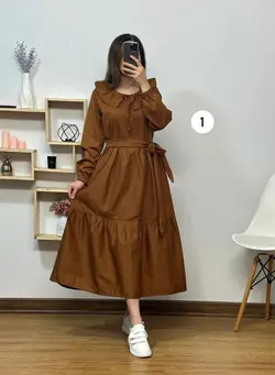 پیراهن مانتویی ساریسا