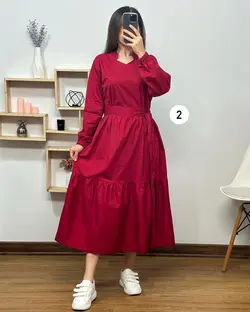 پیراهن مانتویی ساریسا