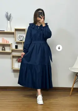 پیراهن مانتویی ساریسا