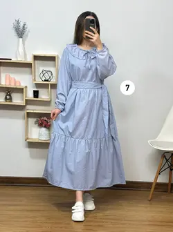 پیراهن مانتویی ساریسا