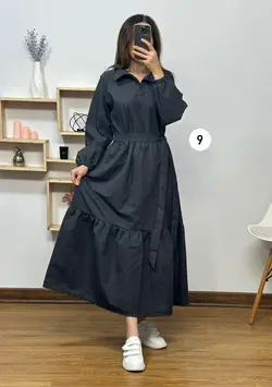 پیراهن مانتویی ساریسا