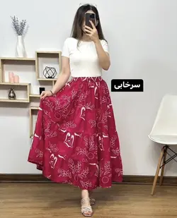 دامن هندی نیلای