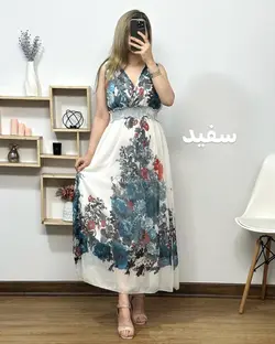 سارافن حریر شیفون دو