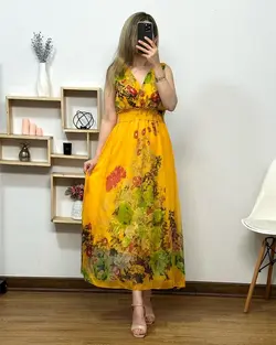 سارافن حریر شیفون دو