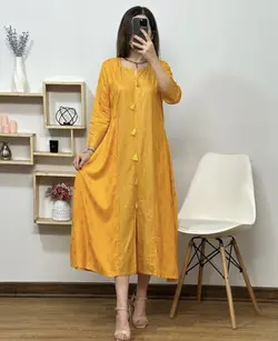 پیراهن کورتای طلاکوب۲