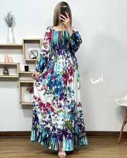 پیراهن آستین بلندگلبهار