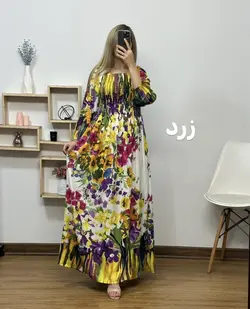 پیراهن آستین بلندگلبهار