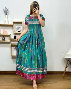 پیراهن آستین کوتاه باران