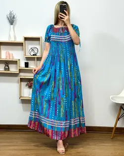 پیراهن آستین کوتاه باران