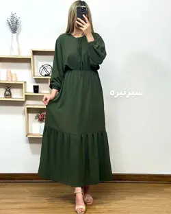 پیراهن ابروبادی یقه بندی