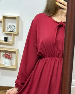 پیراهن ابروبادی یقه بندی