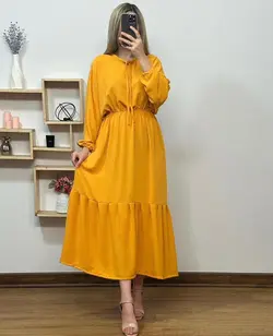 پیراهن ابروبادی یقه بندی