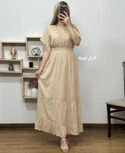 پیراهن خامه دوزی فریال( دو)