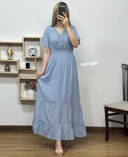 پیراهن خامه دوزی فریال( دو)