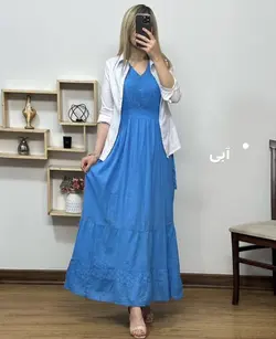 پیراهن خامه دوزی فریال( دو)