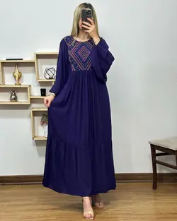 پیراهن یقه سنتی 5