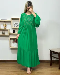 پیراهن یقه سنتی 5