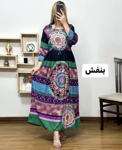 پیراهن نخی شمیم
