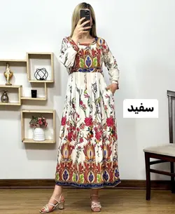 پیراهن نخی شمیم