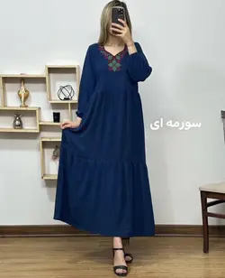 پیراهن گلدوزی آیدا