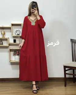 پیراهن گلدوزی آیدا