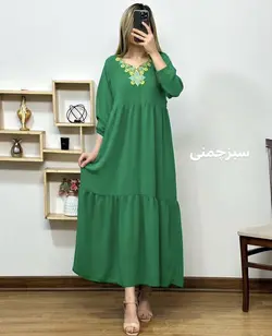 پیراهن گلدوزی آیدا
