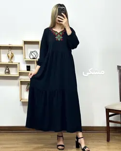 پیراهن گلدوزی آیدا