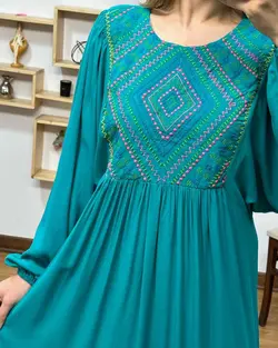 پیراهن یقه سنتی(۶)