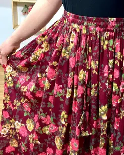 دامن هندی  نیلای 2