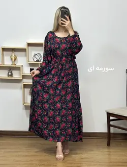 پیراهن گل گلی بهار