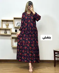 پیراهن گلداربهار(۲)