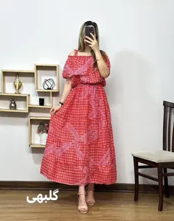 پیراهن عروسکی ملوانی زیتون