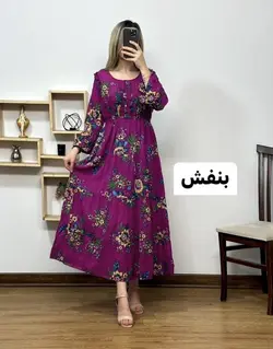 پیراهن عروسکی بنفشه