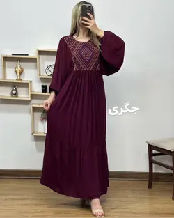 پیراهن یقه سنتی 9