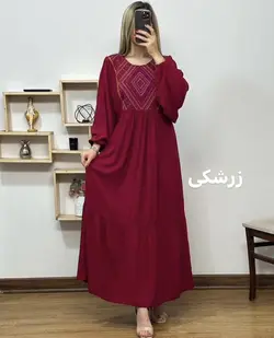 پیراهن یقه سنتی 9