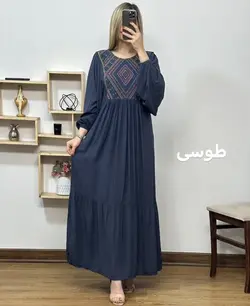 پیراهن یقه سنتی 9