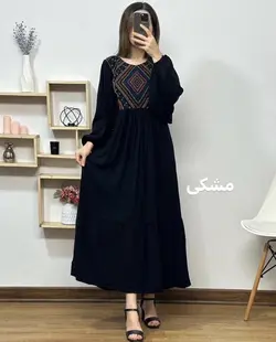 پیراهن یقه سنتی 9