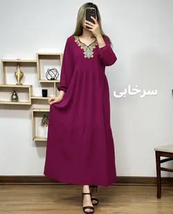 پیراهن گلدوزی آیدا2