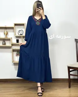 پیراهن گلدوزی آیدا2