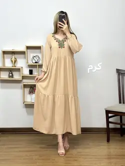 پیراهن گلدوزی آیدا2