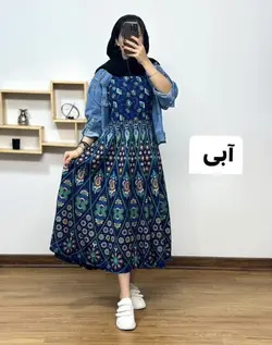 پیراهن لنگی هندی پروانه