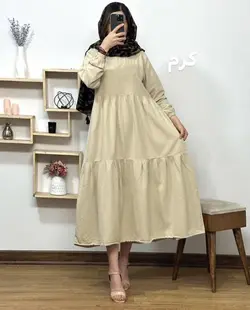 پیراهن مانتویی الیاف شیرین(۷)