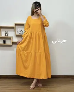 پیراهن مانتویی الیاف شیرین(۷)