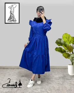 پیراهن مانتویی داکرون