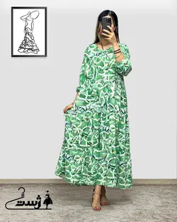 پیراهن چیندار مارینا