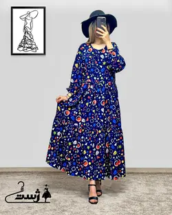 پیراهن چیندار مارینا