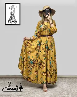 پیراهن تمام کلوش سوسن