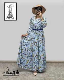 پیراهن تمام کلوش سوسن