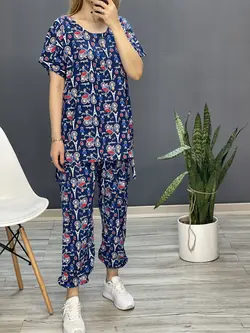 ست بلوز شلوار نخ ایفل