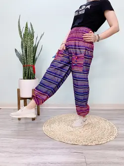 شلوار سندبادی رنگین کمان